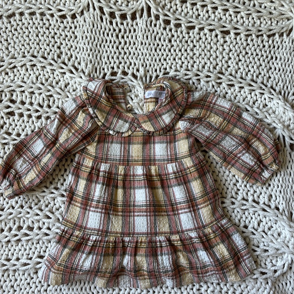 Zara Baby Plaid Dress